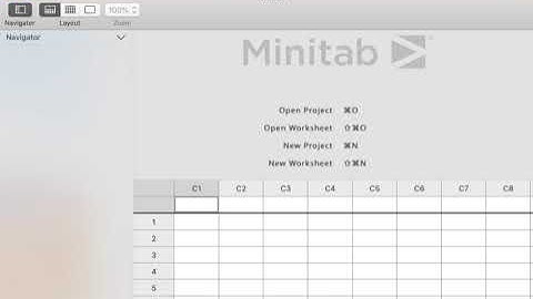 Minitab 19: Calculating a Confidence Interval for a Mean