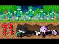 Underground kingdom vs zombie apocalypse in minecraft