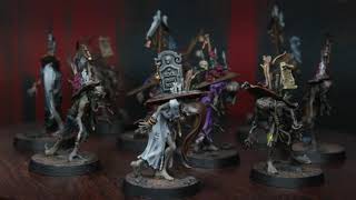 Speedpainting Warhammer Quest Cursed City: Deadwalker Zombies