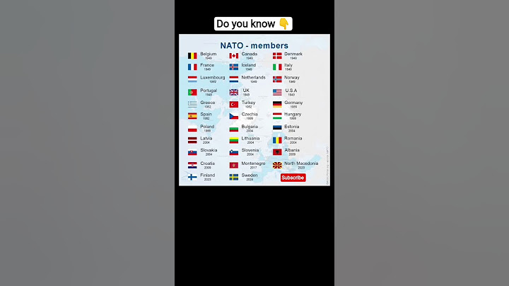 #List of NATO members countries #NATO #natocountries #natovsrussia #NATOfunfacts #maps #ytshorts