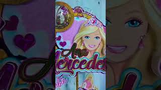 Topper Torta Cake Barbie Girls Little Cumpleaños Happy Birthday Minnie Print Paper Photo Glossy