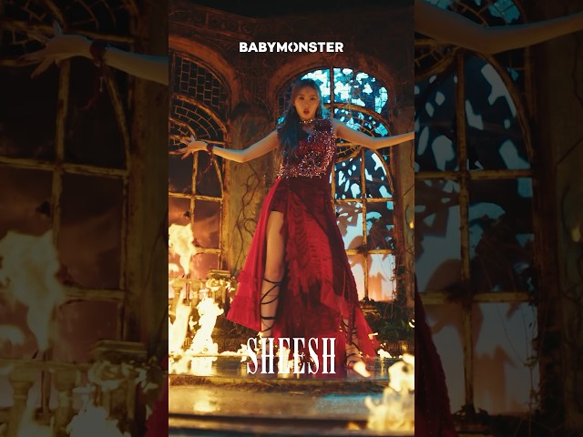 BABYMONSTER - ‘SHEESH’ M/V Highlight Clip #4 #BABYMONSTER #1stMINIALBUM #BABYMONS7ER #SHEESH #Shorts class=