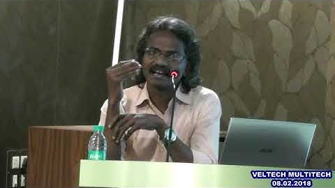 VELTECH MULTITECH DEPT OF MECHANICAL SEMINAR - 08.02.2018
