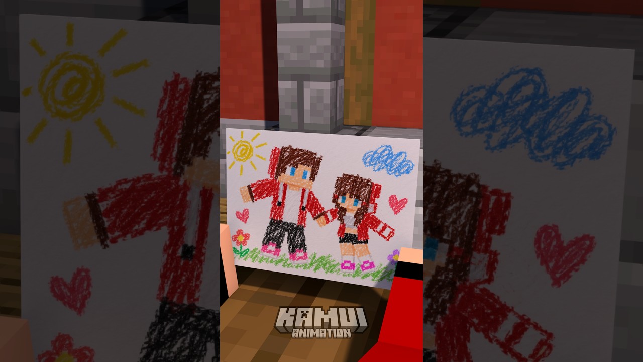 JJ Works Hard Today, Too - Maizen Minecraft Animation #shorts