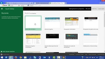 Crear encuestas Online con Office Excel Online