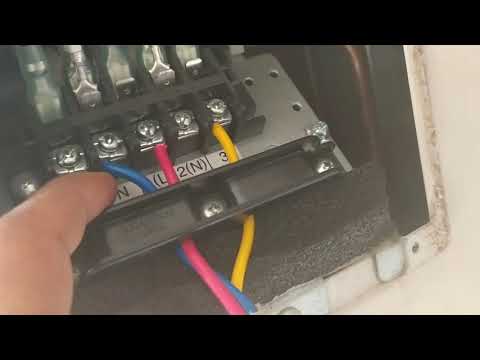 General split air conditioner outdoor Electric wiring || 2 টন এসির আউটডোর ইউনিট ইলেকট্রিক কানেকশন