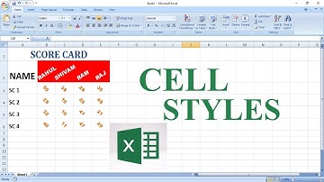 Cell Styles || Making Your Data Presentation-Ready in Excel🔥 || MS Excel || 2023👍👍