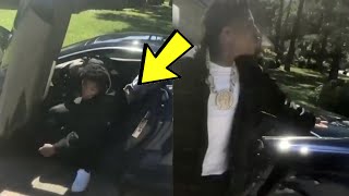 NBA YoungBoy Almost CAUGHT LACKING by fan on IG, Security not paying attention