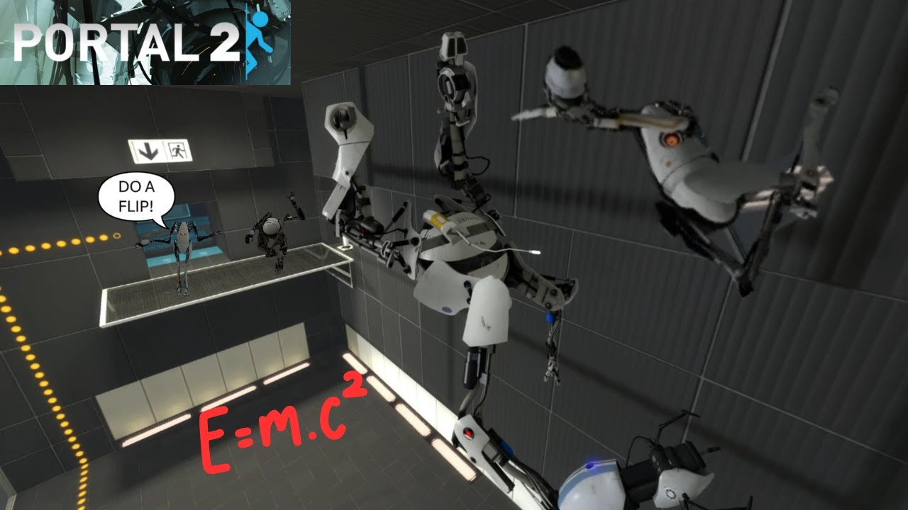 Pushing The Laws Of Physics! - Portal 2 EP. 2 - YouTube