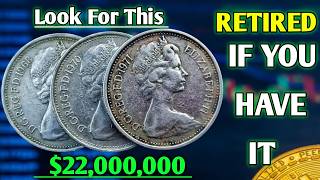 Top 3 Ultra Rare &amp; Most Valuable Uk Elizabeth 5P NEW PENCE that could be Worth a THOUSANDS!