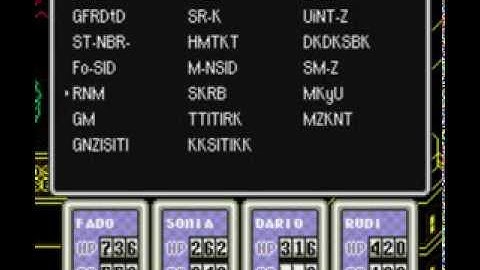 Earthbound - The Debug Menu