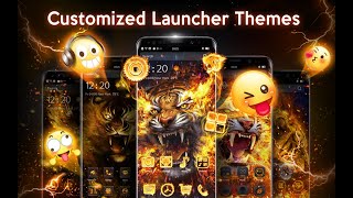 Flame Tiger Live Wallpaper for your phones Flame Tiger Live Wallpaper for your phones