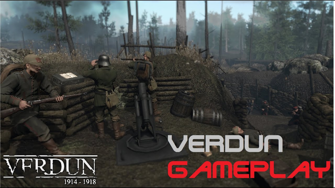 gameplay verdun multiplayer germans v french youtube