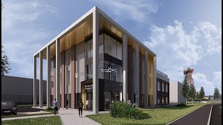Net Zero Industry Innovation Centre fly-through