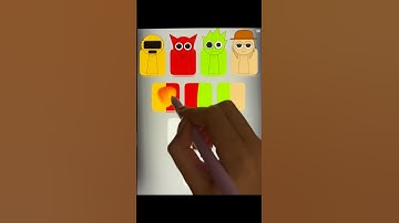 Sprunki mixing colors p.3 #sprunki #incredibox #colormixing #shortsart #procreate