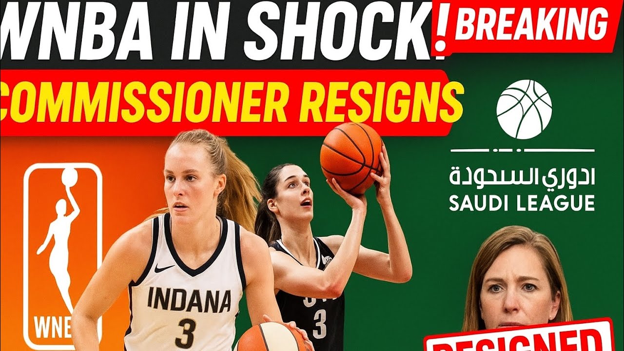 Saudi Wnba WNBA SHOCK: COMMISSIONER QUITS AFTER STARS SOPHIE & CAITLIN JUMP TO ...