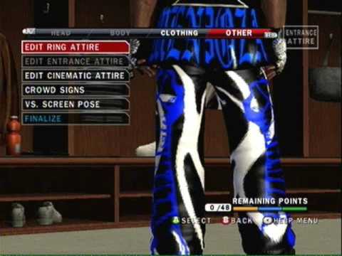 First showing of Smackdown Vs Raw 2010 CAW Michael Mendoza Entrance,Finishe...  Entrance Video,