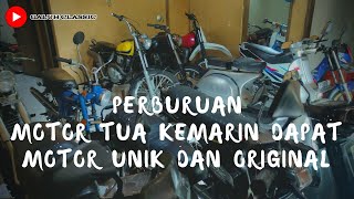 HASIL PERBURUAN MOTOR TUA GALUH CLASSIC | DAPAT MOTOR UNIK & ORIGINAL‼KEREN LAH PASTINYA