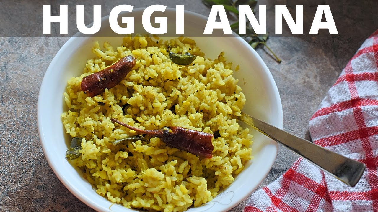 Huggi Anna Recipe Kannada ಹುಗ್ಗಿ ಅನ್ನ Moong dal rice Recipe Karnataka recipes YouTube