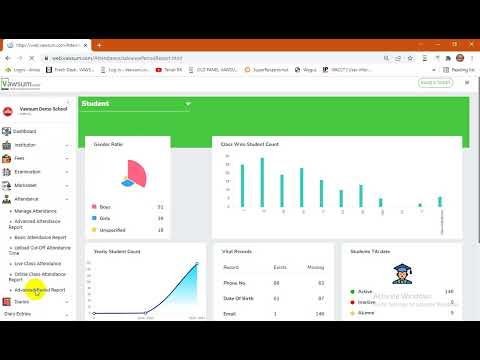 How To Check Period Wise Advance Attendance Report from Web Panel