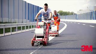 SWEDEN - Thermoplastic road marking project performed by Swedish company EKC Sverige AB - Part II