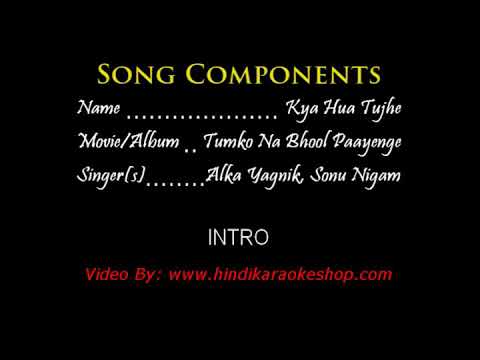 Kya Hua Tujhe Bechain Dil Karoake And Lyrics
