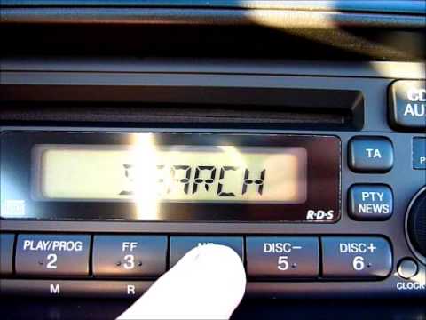 OEM Honda CD Player / Radio (Pioneer) - YouTube OEM Honda CD Player / Radio (Pioneer) - YouTube