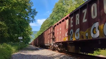 csx rock train Thayer West virginia