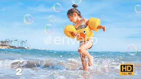 Soap Bubbles | Motion Graphics - Envato elements