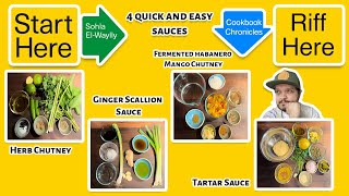 Explore Sohla ElWaylly's Flavorful Sauce Creations