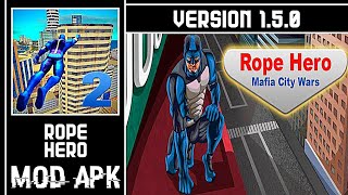 Rope Hero: Mafia City Wars MOD APK Unlimited Money Version 1.5.0 screenshot 5