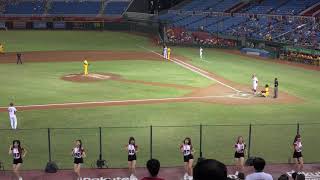 PC0011 20200909 , 二下 , 梁家榮：(一壘上跑者 朱育賢 盜壘失敗，一出局) 四壞球保送。