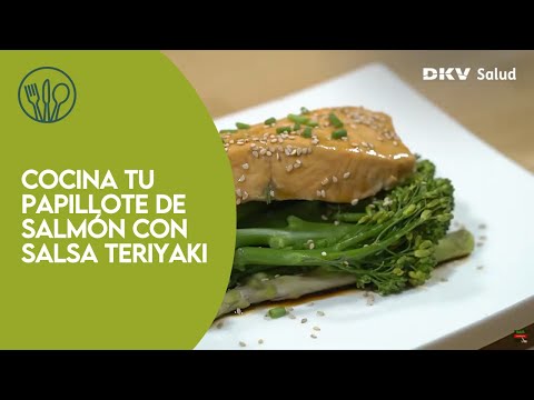 🐟Aprende a cocinar un Papillote de pescado | Salmón con salsa de teriyaki con Auxy Ordóñez