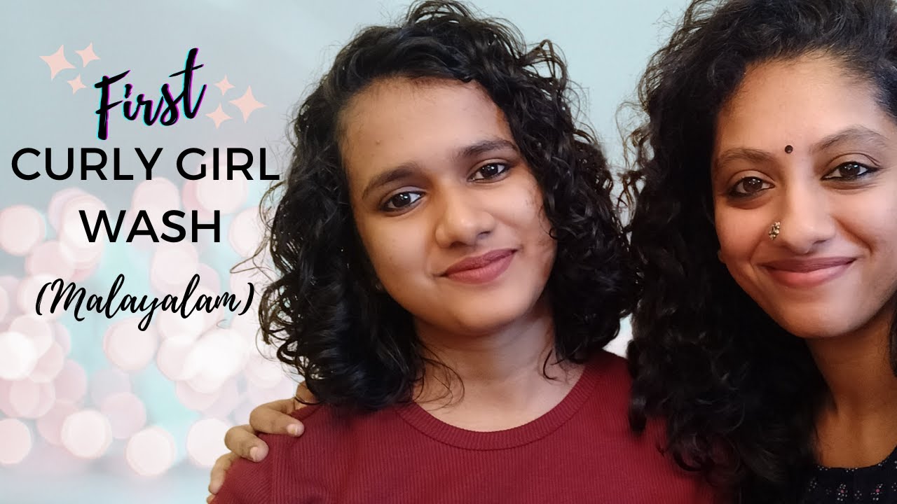 First Curly Girl Hair Wash | What to expect | Malayalam