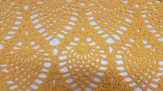 How To Crochet Pineapple Stitch Tutorial