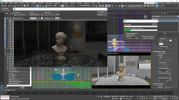 3DS MAX Videocourse - 22 - Interior Rendering, Physical Camera, Exposure, DOF, Depth of Field