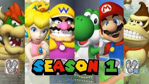 FULL SEASON: Slugger League Season 1 All Matches (Mario Super Sluggers)