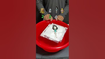 TRY TO GUESS HOW MANY TISSUE PAPER IT TOOKS! #asmr #satisfying #experiment #comedyeffect