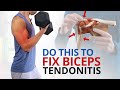 4 Unique Exercises to Fix Biceps Tendonitis (Don’t Stretch!)