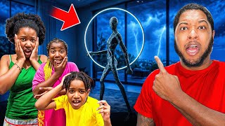 We CAUGHT This EVIL STATUE on OUR SECURITY CAMERA MOVING AT NIGHT  * GOES BAD*