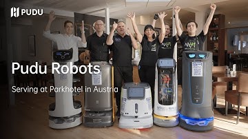 PUDU Robots serve at Parkhotel in Austria | Pudu Robotics