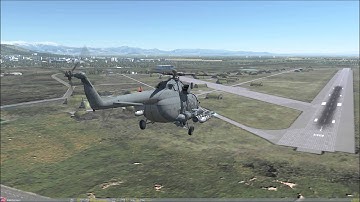 DCS 1.5.2: Mi-8 Quick Landing, External View