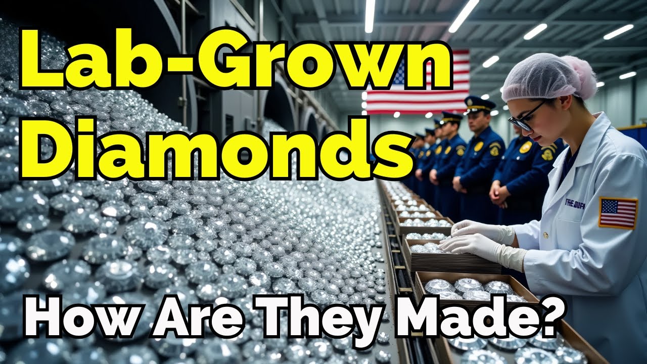 How Lab-Grown Diamonds Are Made – Billions of Dollars in American Labs | THE MAKING