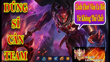 Cách lên trang bị Triệu Vân đi rừng muốn xanh không khó - bất tử cân team rank cao thủ đơn giản