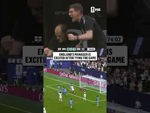 Thomas Tuchel ERUPTS in celebration after Harry Kane's goal 🏴
