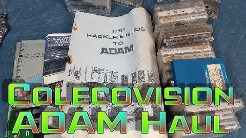 Colecovision ADAM Haul