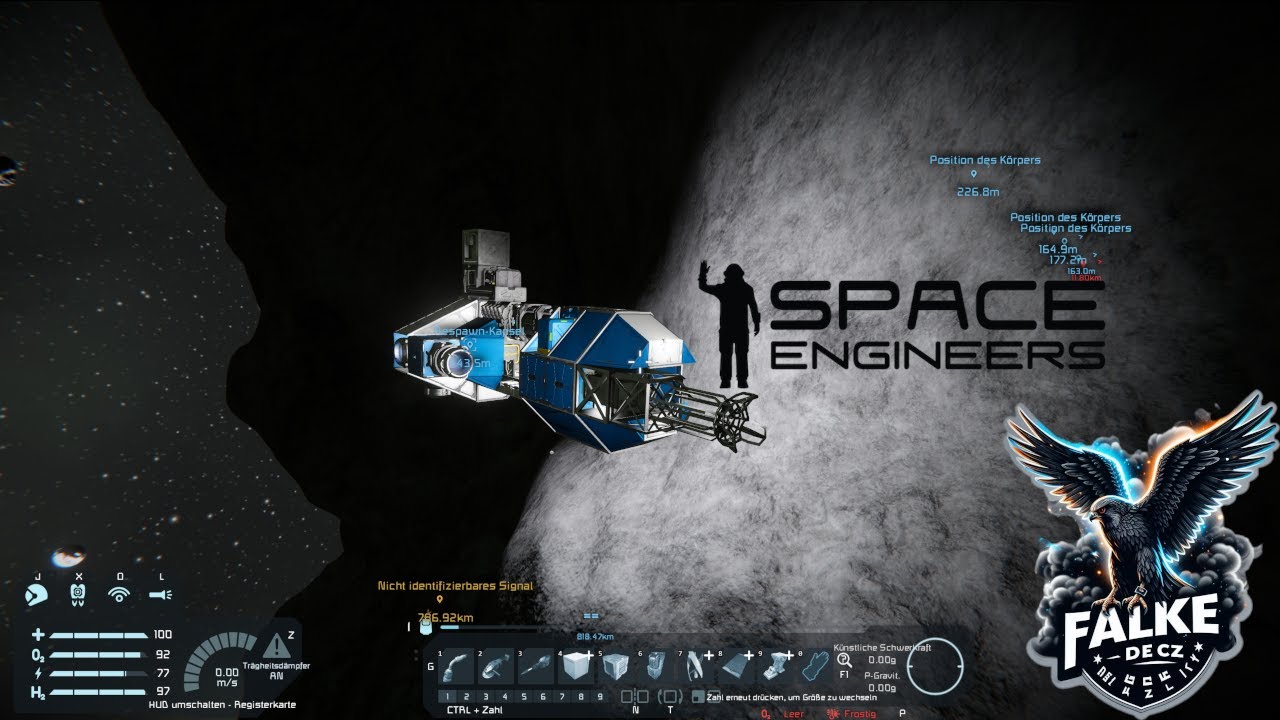 Space Engineers LP 1 / Start im Weltraum - YouTube