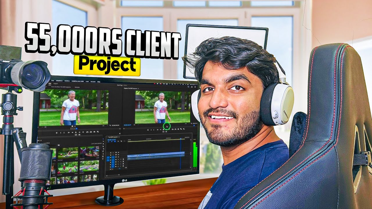 POV: You are Editing a 55,000 PKR Client Video