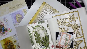 Anna Griffin Tunnel Card Dies Review & Step-by-Step Tutorial! Interesting Kind of Card!