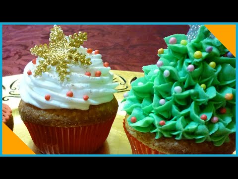 Cupcakes di Natale in pasta di zucchero by ItalianCakes